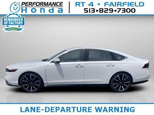 Platinum White Pearl 2023 Honda Accord Hybrid Touring