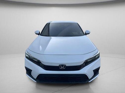 Platinum White Pearl 2022 Honda Civic LX