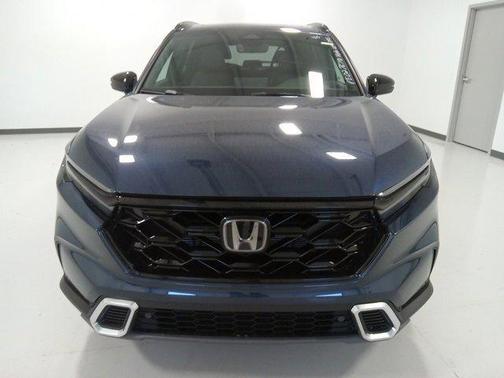 Canyon River Blue Metallic 2025 Honda CR-V Hybrid Sport Touring AWD