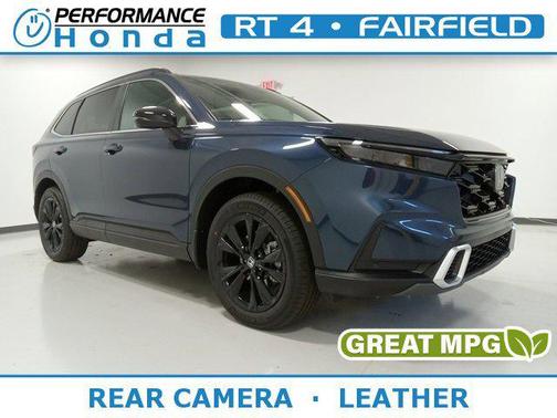 Canyon River Blue Metallic 2025 Honda CR-V Hybrid Sport Touring AWD