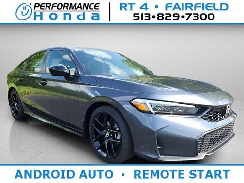 Meteorite Gray Metallic 2026 Honda Civic Sport