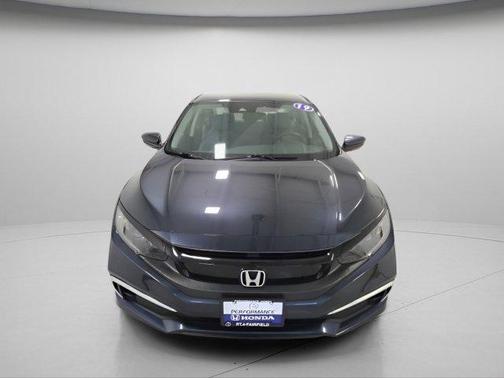 Cosmic Blue Metallic 2019 Honda Civic LX