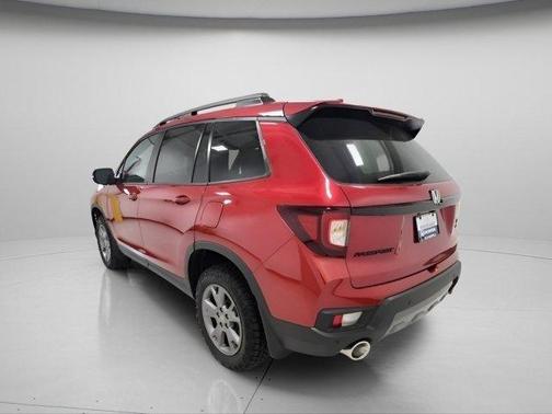 Radiant Red Metallic II 2025 Honda Passport AWD TrailSport