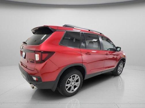 Radiant Red Metallic II 2025 Honda Passport AWD TrailSport