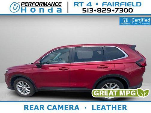 Radiant Red Metallic 2024 Honda CR-V EX-L 2WD