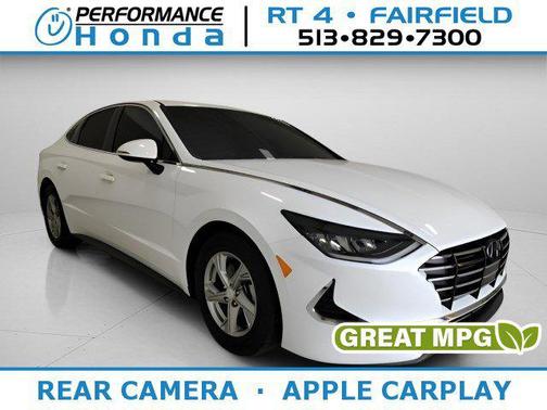 Quartz White 2022 Hyundai SONATA SE