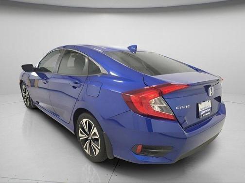 Aegean Blue Metallic 2017 Honda Civic EX-T