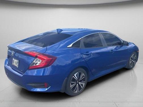 Aegean Blue Metallic 2017 Honda Civic EX-T