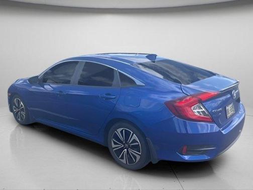 Aegean Blue Metallic 2017 Honda Civic EX-T