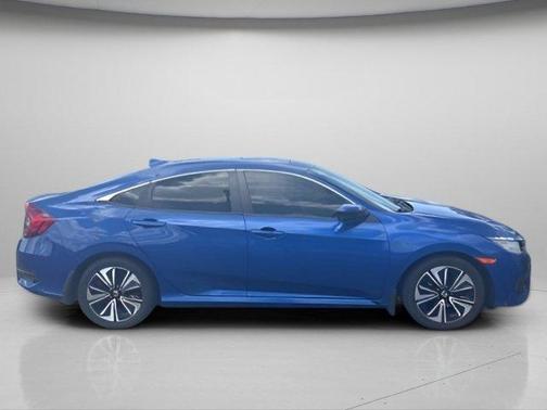 Aegean Blue Metallic 2017 Honda Civic EX-T
