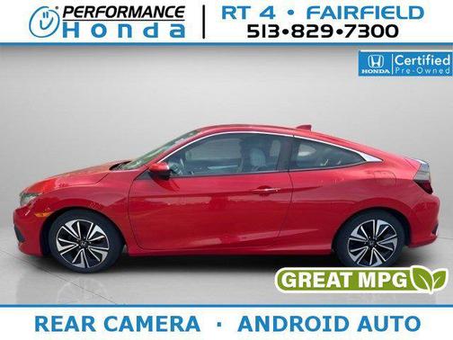 Rallye Red 2018 Honda Civic EX-T