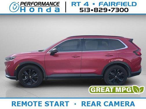 Radiant Red Metallic 2023 Honda CR-V Hybrid Sport Touring AWD