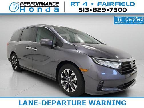Modern Steel Metallic 2024 Honda Odyssey EX-L