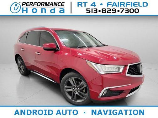 San Marino Red 2018 Acura MDX 3.5L