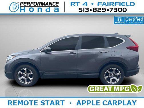 Modern Steel Metallic 2019 Honda CR-V EX-L