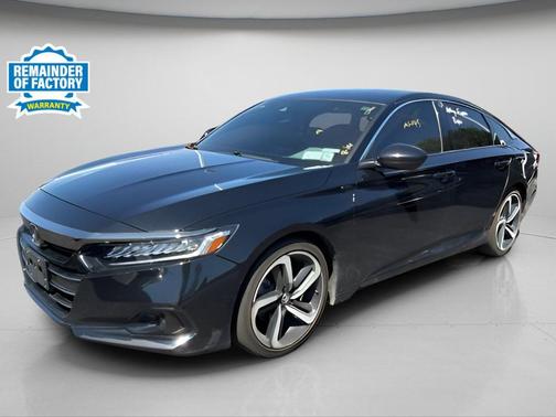 Crystal Black Pearl 2022 Honda Accord Sport 1.5T