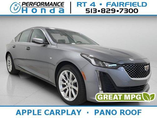 Satin Steel Metallic 2021 Cadillac CT5 Luxury RWD