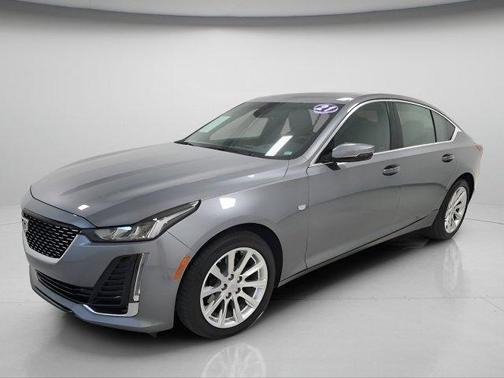Satin Steel Metallic 2021 Cadillac CT5 Luxury RWD