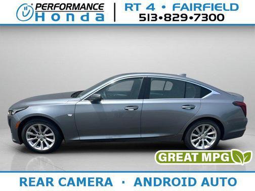 Satin Steel Metallic 2021 Cadillac CT5 Luxury RWD
