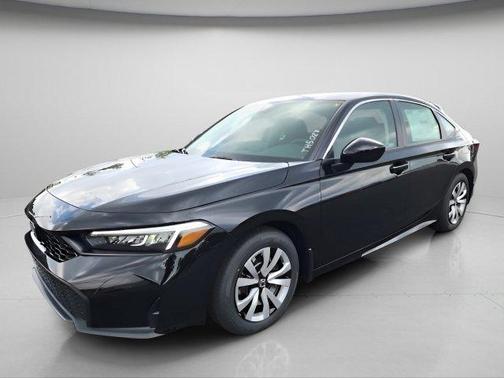 Crystal Black Pearl 2026 Honda Civic LX