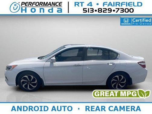 White Orchid Pearl 2016 Honda Accord EX-L