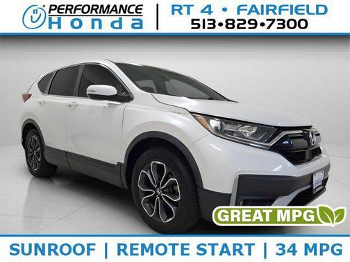 Platinum White Pearl 2021 Honda CR-V 2WD EX