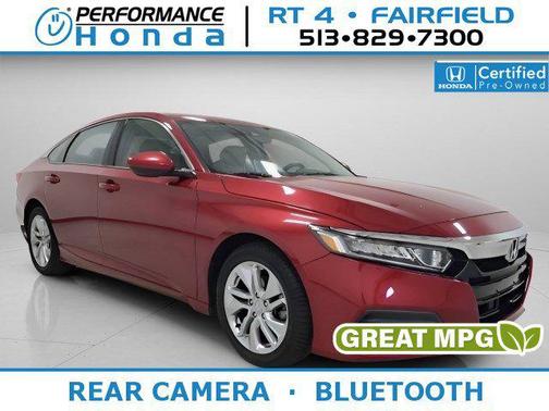 Radiant Red Metallic 2019 Honda Accord LX