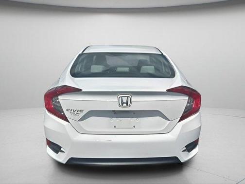 White Orchid Pearl 2017 Honda Civic LX