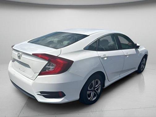 White Orchid Pearl 2017 Honda Civic LX