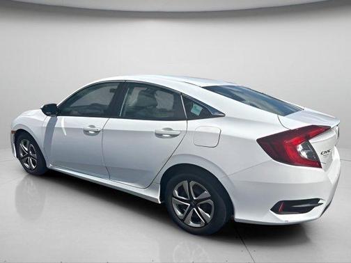 White Orchid Pearl 2017 Honda Civic LX