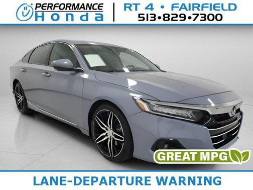 Sonic Gray Pearl 2021 Honda Accord Touring 2.0T