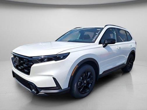 Platinum White Pearl 2026 Honda CR-V Hybrid Sport AWD