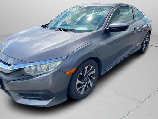 Modern Steel Metallic 2017 Honda Civic LX