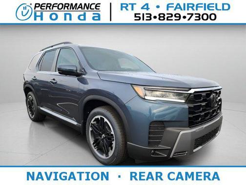 Smoke Blue Pearl 2026 Honda Pilot Touring 8-Passenger