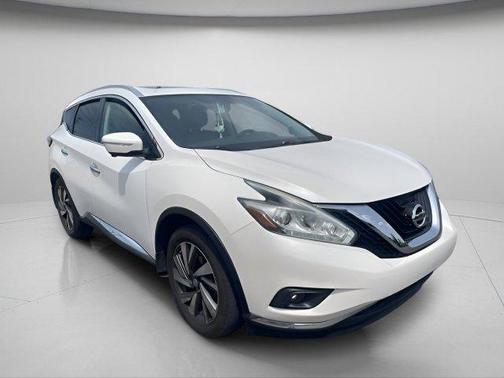 Pearl White 2015 Nissan Murano Platinum