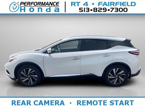 Pearl White 2015 Nissan Murano Platinum
