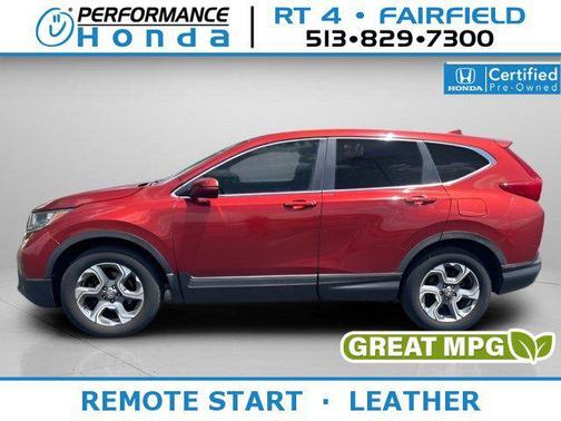 Molten Lava Pearl 2017 Honda CR-V EX-L