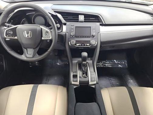 White Orchid Pearl 2017 Honda Civic LX