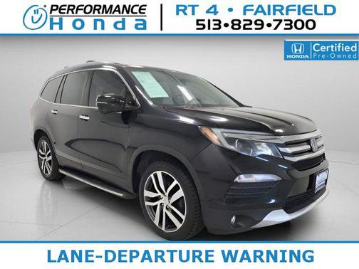 Crystal Black Pearl 2018 Honda Pilot Touring