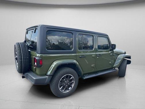 Sarge Green Clearcoat 2021 Jeep Wrangler Unlimited 80th Anniversary 4x4
