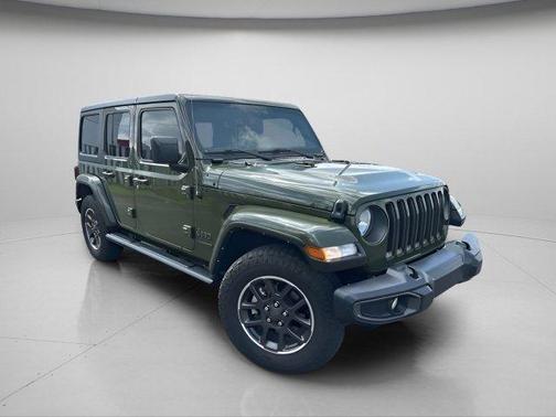 Sarge Green Clearcoat 2021 Jeep Wrangler Unlimited 80th Anniversary 4x4
