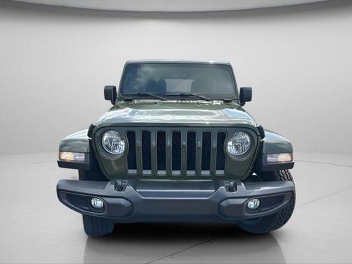 Sarge Green Clearcoat 2021 Jeep Wrangler Unlimited 80th Anniversary 4x4