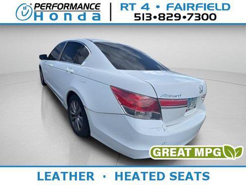 White Orchid Pearl 2012 Honda Accord EX-L