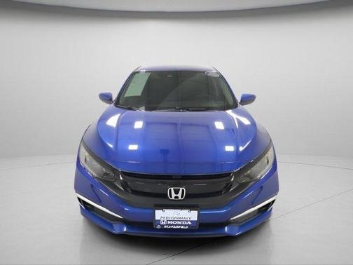 Blue 2020 Honda Civic LX