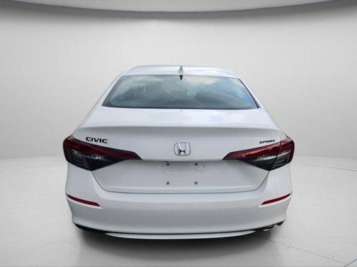 Platinum White Pearl 2026 Honda Civic Sport