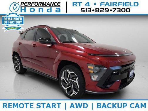 Ultimate Red Metallic 2024 Hyundai KONA N Line