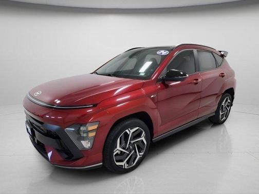 Ultimate Red Metallic 2024 Hyundai KONA N Line