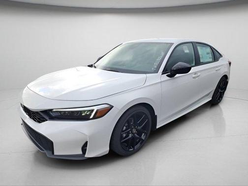 Platinum White Pearl 2026 Honda Civic Sport