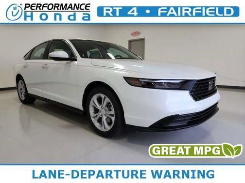 Platinum White Pearl 2024 Honda Accord LX 1.5T