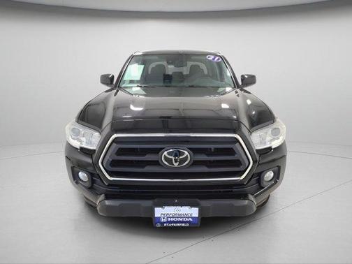 Midnight Black Metallic 2021 Toyota Tacoma SR5
